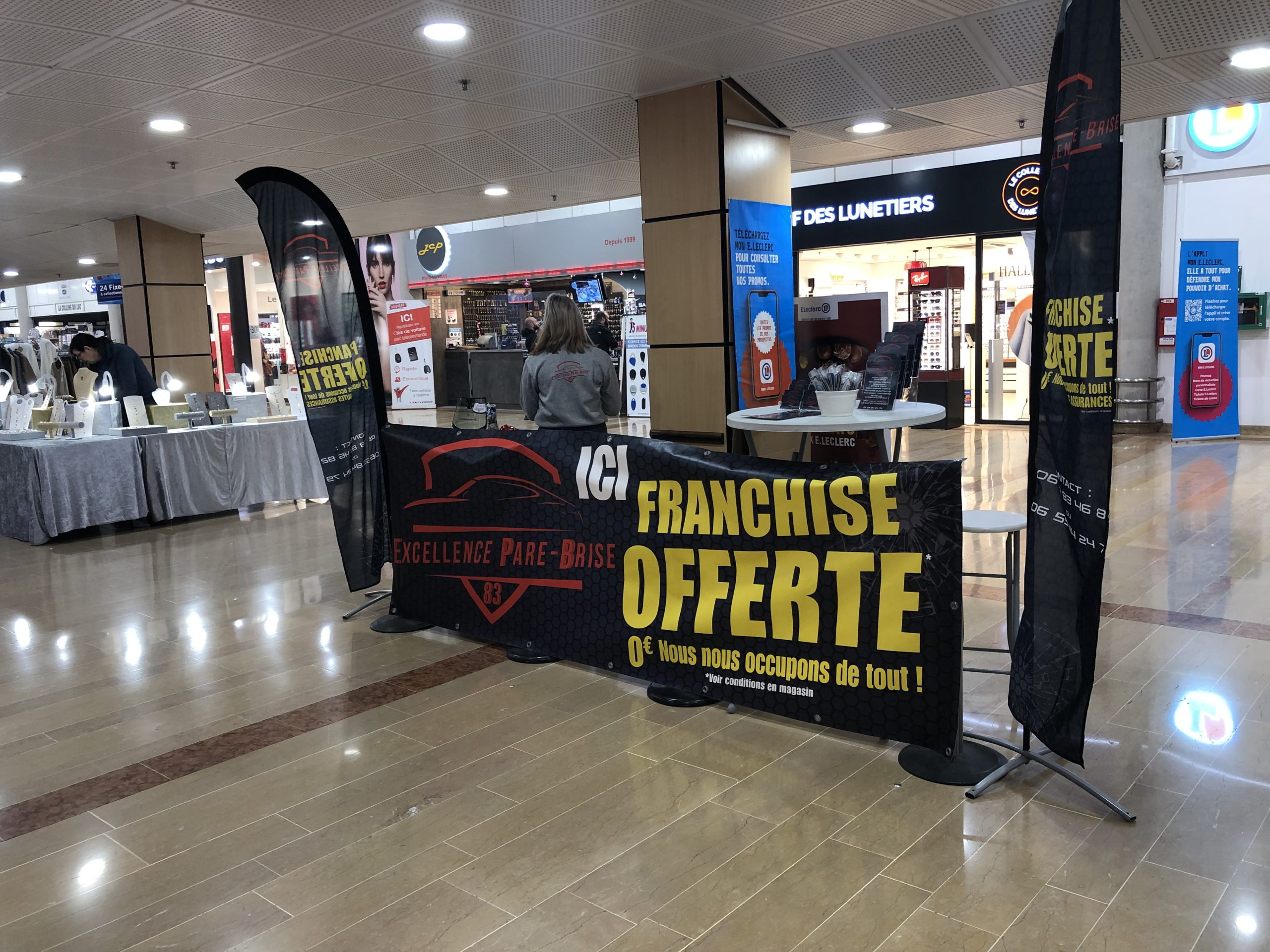 excellence pare brise présent dans votre galerie Leclerc a le luc